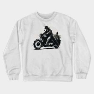 doctor plague on the motor Crewneck Sweatshirt